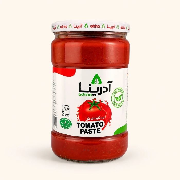 رب گوجه فرنگی آدرینا با غلظت بالا برای آشپزی حرفه ای